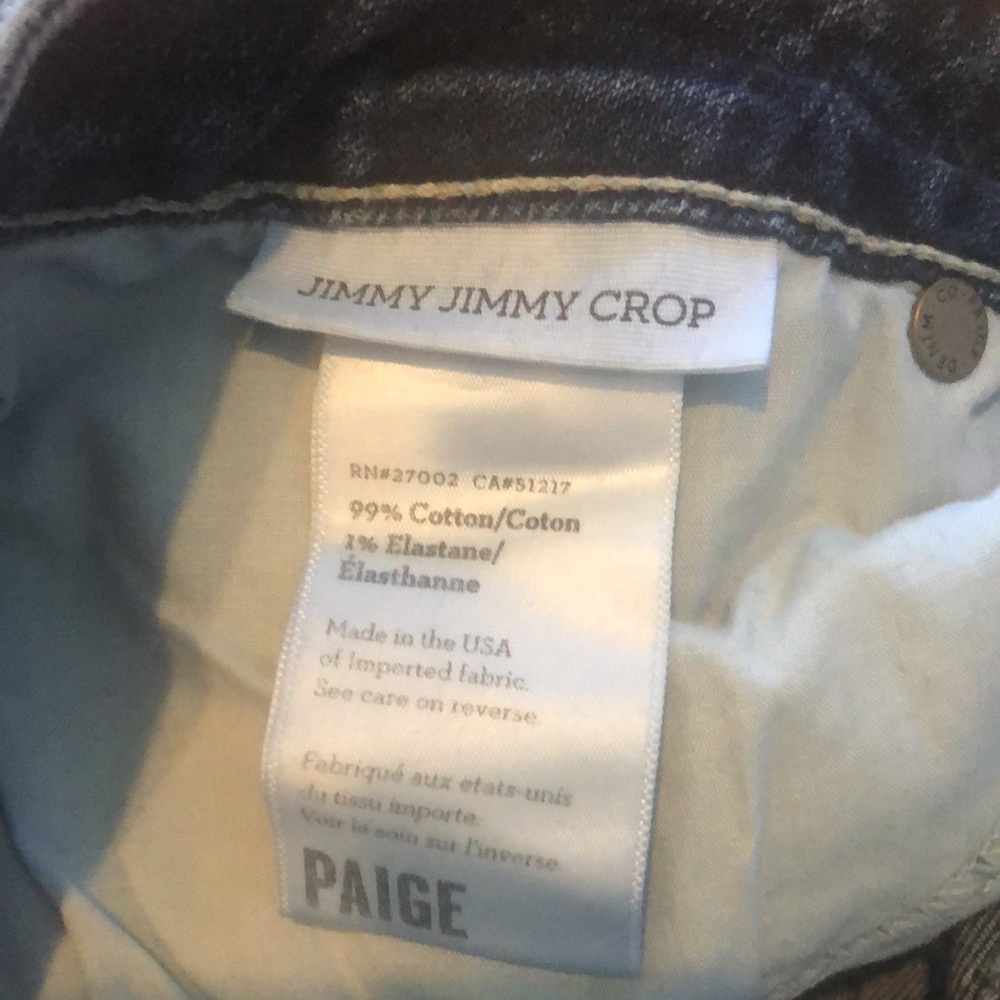Paige crop Jimmy Jimmy Crop 27 jeans - Picture 5 of 7